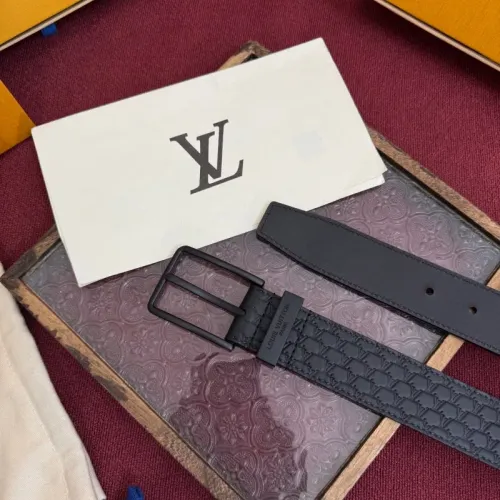 Replica Louis Vuitton AAA Quality Belts In 3.5cm For Men #1418445 $60.00 USD for Wholesale
