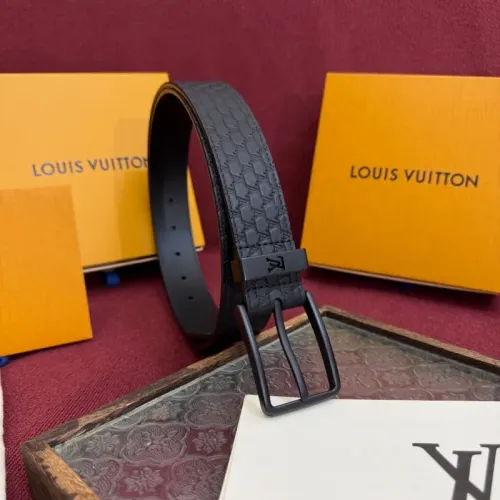 Replica Louis Vuitton AAA Quality Belts In 3.5cm For Men #1418446 $60.00 USD for Wholesale