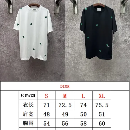 Replica Christian Dior T-Shirts Short Sleeved For Unisex #1418490 $48.00 USD for Wholesale