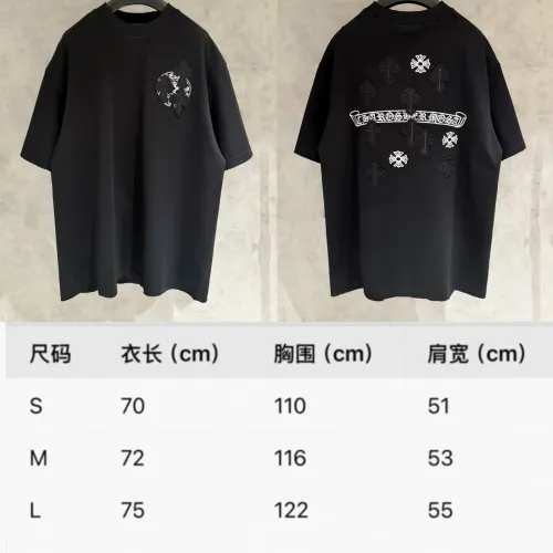 Replica Chrome Hearts T-Shirts Short Sleeved For Unisex #1418579 $56.00 USD for Wholesale