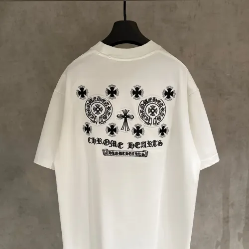 Chrome Hearts T-Shirts Short Sleeved For Unisex #1418580 $56.00 USD, Wholesale Replica Chrome Hearts T-Shirts