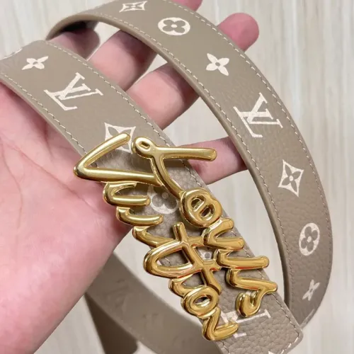 Louis Vuitton AAA Quality Belts In 3.0cm For Women #1418586 $64.00 USD, Wholesale Replica Louis Vuitton AAA Quality Belts