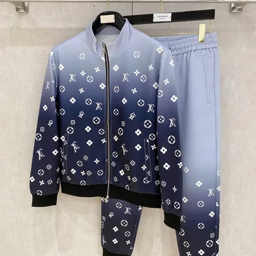 Louis Vuitton LV Tracksuits Long Sleeved For Men #1418658 $112.00 USD, Wholesale Replica Louis Vuitton LV Tracksuits