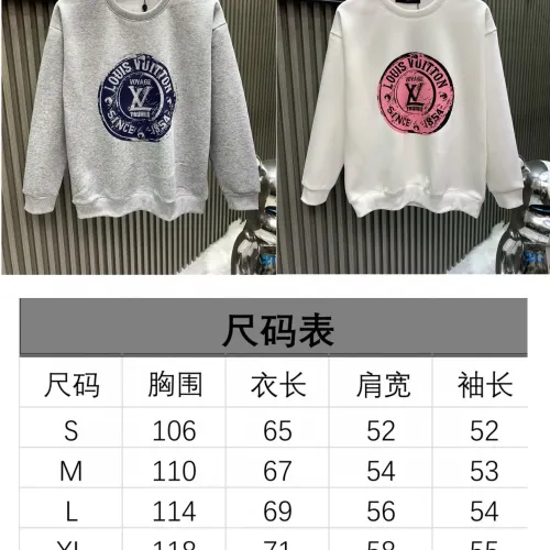 Replica Louis Vuitton LV Hoodies Long Sleeved For Unisex #1418812 $45.00 USD for Wholesale