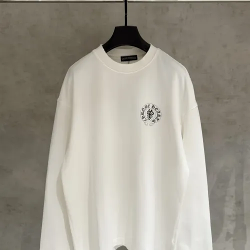 Replica Chrome Hearts T-Shirts Long Sleeved For Men #1418918 $68.00 USD for Wholesale