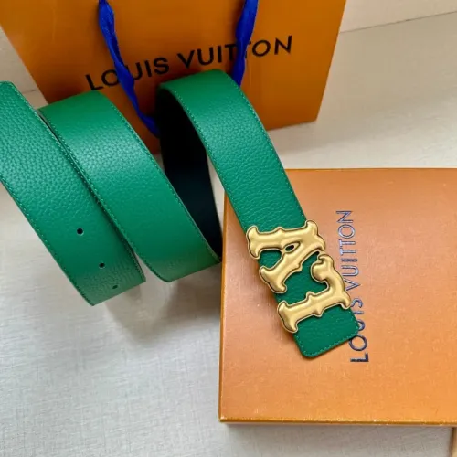Replica Louis Vuitton AAA Quality Belts In 4.0cm For Men #1418949 $60.00 USD for Wholesale