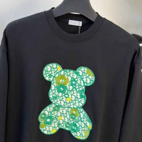 Replica Christian Dior Hoodies Long Sleeved For Men #1419118 $85.00 USD for Wholesale