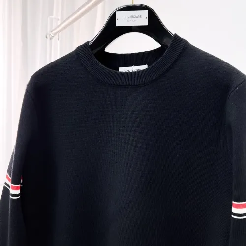 Replica Thom Browne TB Sweaters Long Sleeved For Men #1419162 $72.00 USD for Wholesale