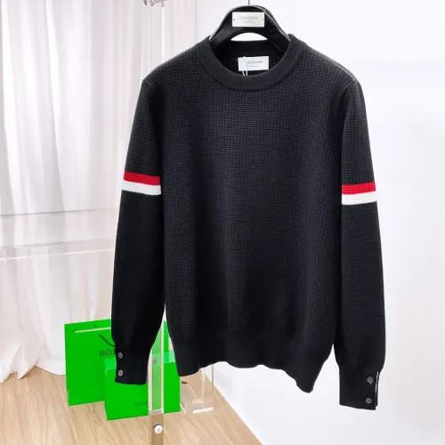 Thom Browne TB Sweaters Long Sleeved For Men #1419165 $85.00 USD, Wholesale Replica Thom Browne TB Sweaters