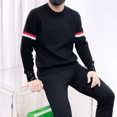 Replica Thom Browne TB Sweaters Long Sleeved For Men #1419165 $85.00 USD for Wholesale