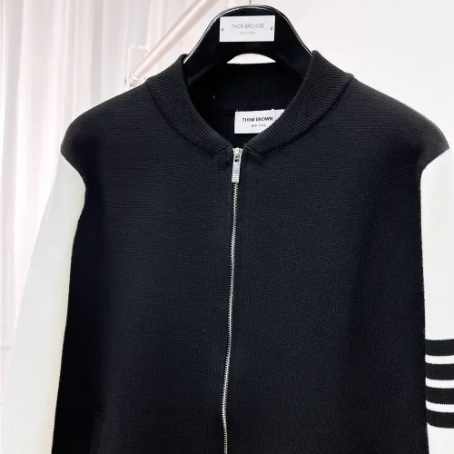 Replica Thom Browne TB Sweaters Long Sleeved For Men #1419177 $72.00 USD for Wholesale