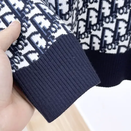 Replica Christian Dior Sweaters Long Sleeved For Men #1419181 $85.00 USD for Wholesale