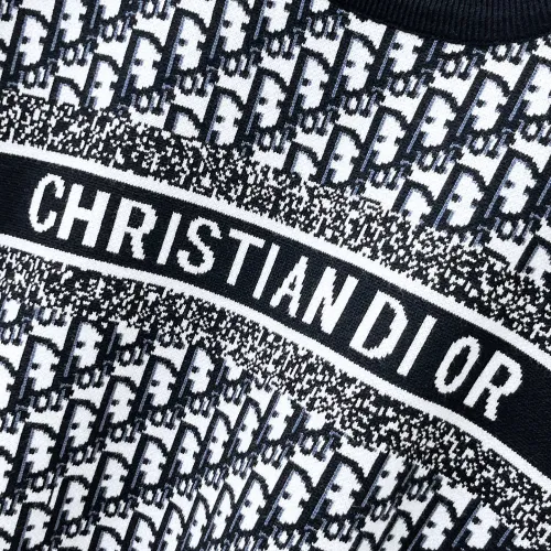Replica Christian Dior Sweaters Long Sleeved For Men #1419182 $85.00 USD for Wholesale