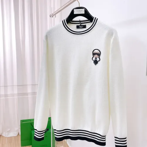 Fendi Sweaters Long Sleeved For Men #1419187 $85.00 USD, Wholesale Replica Fendi Sweaters