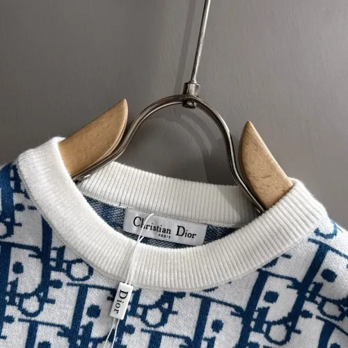 Replica Christian Dior Sweaters Long Sleeved For Men #1419200 $68.00 USD for Wholesale