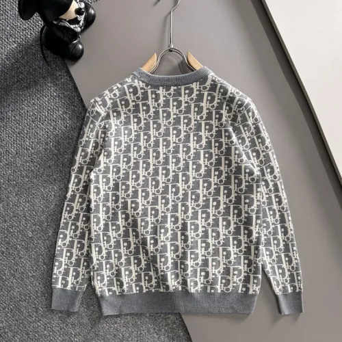 Replica Christian Dior Sweaters Long Sleeved For Men #1419202 $68.00 USD for Wholesale