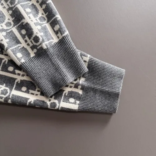 Replica Christian Dior Sweaters Long Sleeved For Men #1419202 $68.00 USD for Wholesale