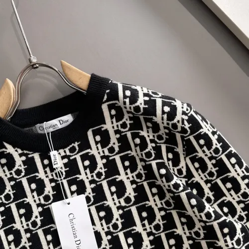 Replica Christian Dior Sweaters Long Sleeved For Men #1419203 $68.00 USD for Wholesale