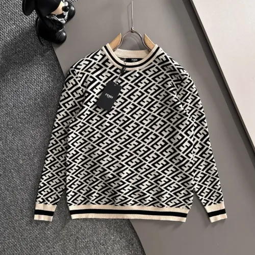 Fendi Sweaters Long Sleeved For Men #1419211 $68.00 USD, Wholesale Replica Fendi Sweaters