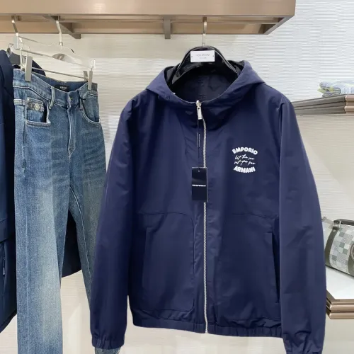 Armani Jackets Long Sleeved For Men #1419239