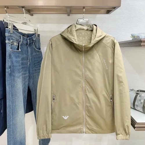 Armani Jackets Long Sleeved For Men #1419247 $132.00 USD, Wholesale Replica Armani Jackets