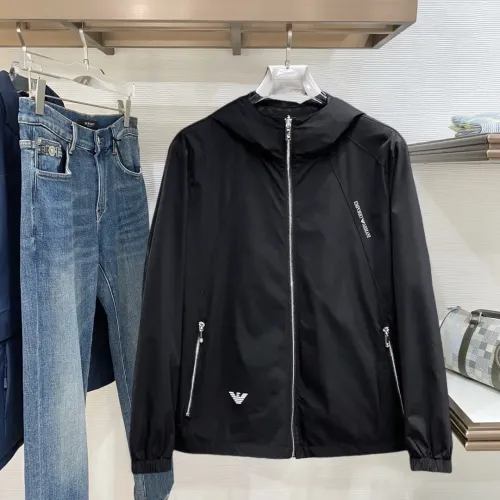 Armani Jackets Long Sleeved For Men #1419248 $132.00 USD, Wholesale Replica Armani Jackets