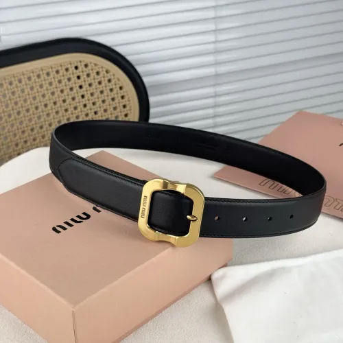MIU MIU AAA Quality Belts In 3.5cm For Unisex #1419251 $56.00 USD, Wholesale Replica MIU MIU AAA Quality Belts