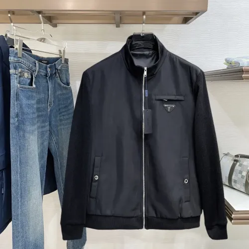 Prada Jackets Long Sleeved For Men #1419253 $132.00 USD, Wholesale Replica Prada Jackets