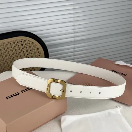 MIU MIU AAA Quality Belts In 3.5cm For Unisex #1419254 $56.00 USD, Wholesale Replica MIU MIU AAA Quality Belts