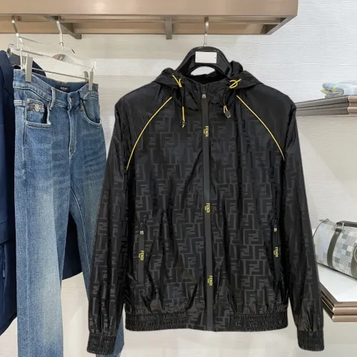 Fendi Jackets Long Sleeved For Men #1419258 $132.00 USD, Wholesale Replica Fendi Jackets