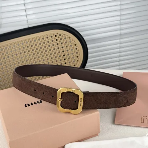 MIU MIU AAA Quality Belts In 3.5cm For Unisex #1419264