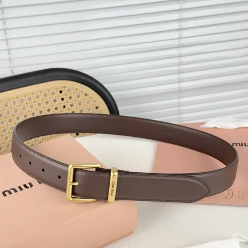 Replica MIU MIU AAA Quality Belts In 3.5cm For Unisex #1419268 $56.00 USD for Wholesale