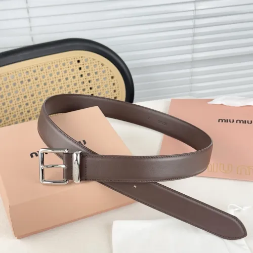 MIU MIU AAA Quality Belts In 3.5cm For Unisex #1419270 $56.00 USD, Wholesale Replica MIU MIU AAA Quality Belts