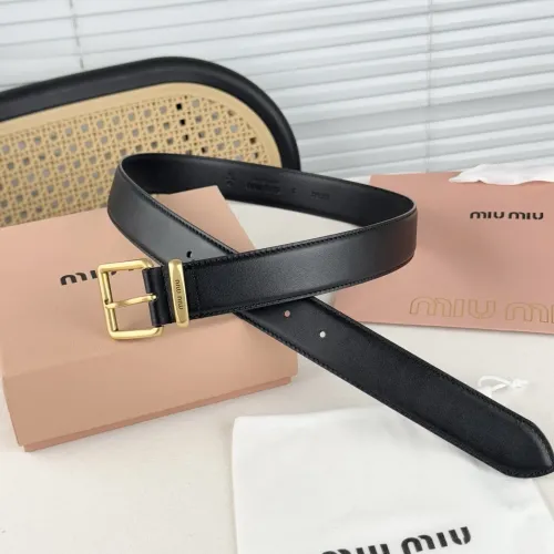 MIU MIU AAA Quality Belts In 3.5cm For Unisex #1419271 $56.00 USD, Wholesale Replica MIU MIU AAA Quality Belts