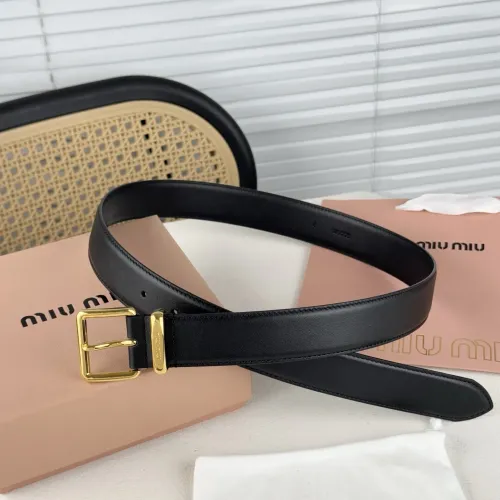 MIU MIU AAA Quality Belts In 3.5cm For Unisex #1419273 $56.00 USD, Wholesale Replica MIU MIU AAA Quality Belts