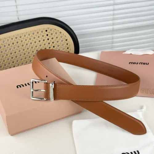 MIU MIU AAA Quality Belts In 3.5cm For Unisex #1419277 $56.00 USD, Wholesale Replica MIU MIU AAA Quality Belts