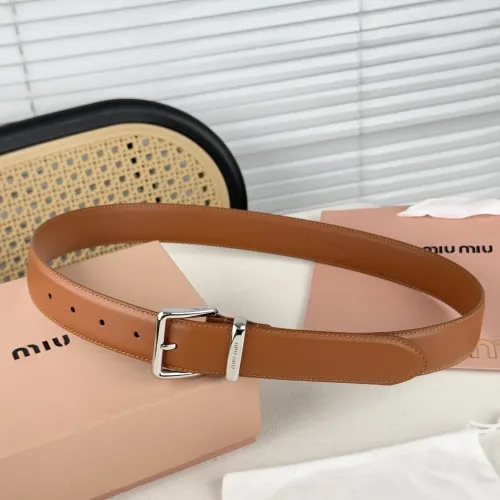 Replica MIU MIU AAA Quality Belts In 3.5cm For Unisex #1419277 $56.00 USD for Wholesale