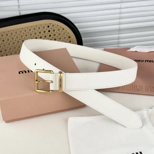 MIU MIU AAA Quality Belts In 3.5cm For Unisex #1419278 $56.00 USD, Wholesale Replica MIU MIU AAA Quality Belts