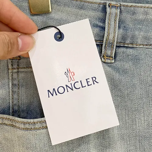 Replica Moncler Jeans For Men #1419287 $85.00 USD for Wholesale