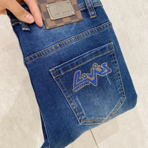 Louis Vuitton LV Jeans For Men #1419297 $85.00 USD, Wholesale Replica Louis Vuitton LV Jeans
