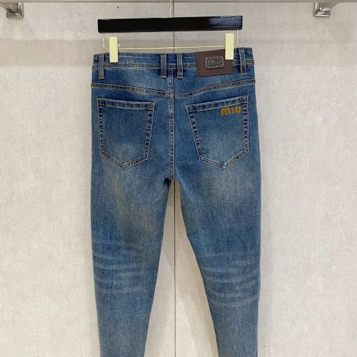Replica MIU MIU Jeans For Men #1419298 $85.00 USD for Wholesale