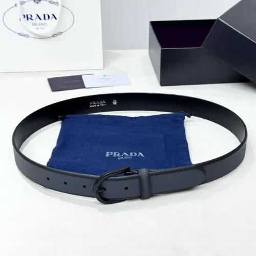 Replica Prada AAA Quality Belts In 3.5cm For Men #1419323 $60.00 USD for Wholesale