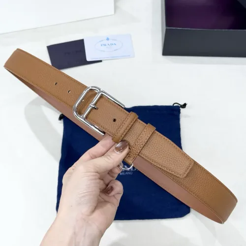 Prada AAA Quality Belts In 3.5cm For Men #1419335 $60.00 USD, Wholesale Replica Prada AAA Quality Belts