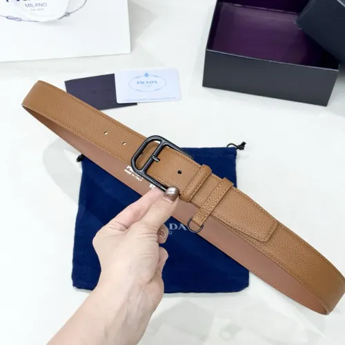 Prada AAA Quality Belts In 3.5cm For Men #1419337 $60.00 USD, Wholesale Replica Prada AAA Quality Belts