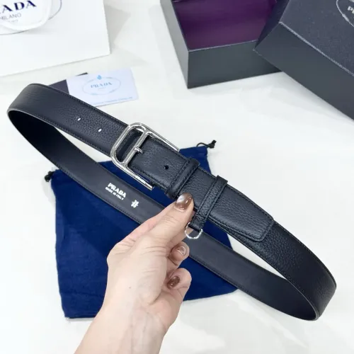Prada AAA Quality Belts In 3.5cm For Men #1419340 $60.00 USD, Wholesale Replica Prada AAA Quality Belts