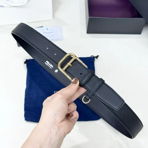 Prada AAA Quality Belts In 3.5cm For Men #1419341 $60.00 USD, Wholesale Replica Prada AAA Quality Belts