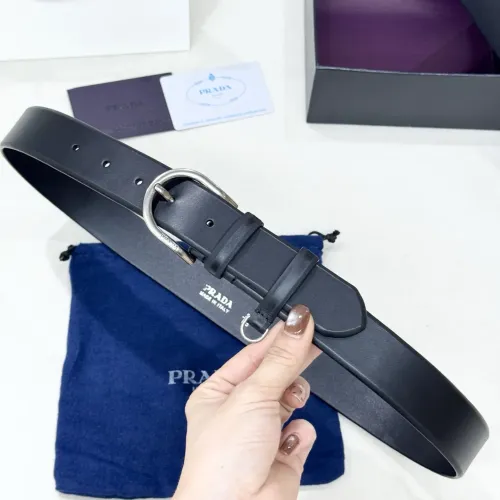 Prada AAA Quality Belts In 3.5cm For Men #1419343 $60.00 USD, Wholesale Replica Prada AAA Quality Belts