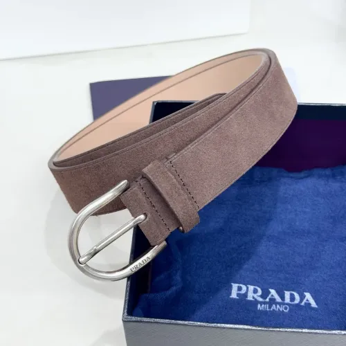 Prada AAA Quality Belts In 3.5cm For Men #1419348 $60.00 USD, Wholesale Replica Prada AAA Quality Belts