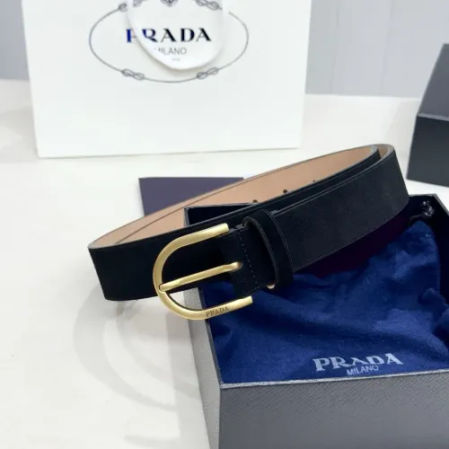 Prada AAA Quality Belts In 3.5cm For Men #1419351 $60.00 USD, Wholesale Replica Prada AAA Quality Belts
