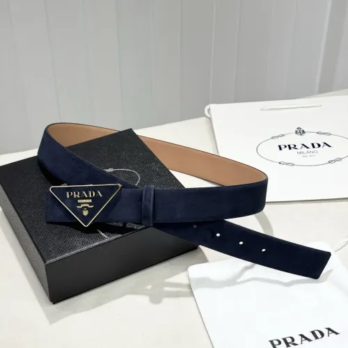 Prada AAA Quality Belts In 3.5cm For Unisex #1419358 $60.00 USD, Wholesale Replica Prada AAA Quality Belts